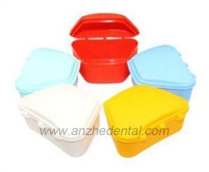 China Supplier Colorful Denture Box Plastic Dental Retainer Box