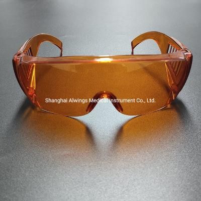 Orange UV Protective Safety Glasses