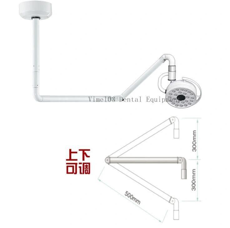 72W Super Brightness Ceiling LED Surgical Exam Light Shadowless Lamp