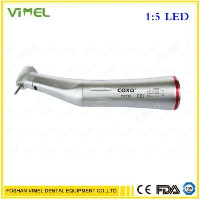 Coxo Dental Fiber Optic Contra Angle Handpiece 1: 5 Increasing E-Type Cx235 C7-1