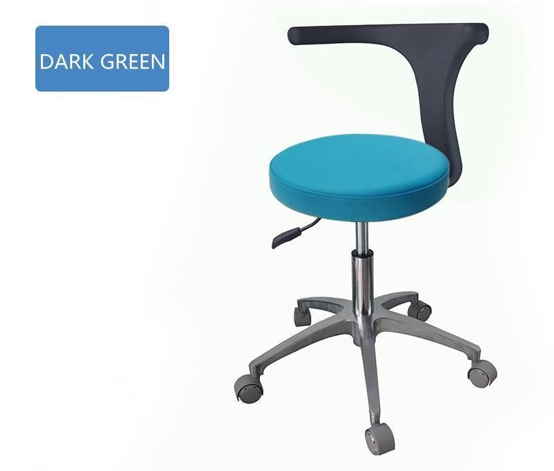 Adjustable Luxurious Doctor Stool Dental Chair Assistant Stool