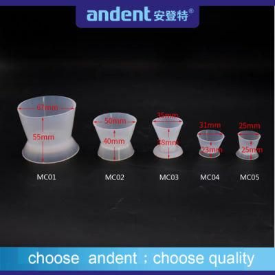 Dental Autoclavable Mixing Silicone Rubber Cup