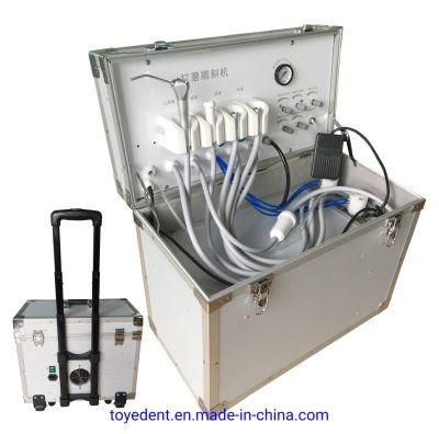 Medical Equipment Suitcase Style Dental Portable Delivery Unit