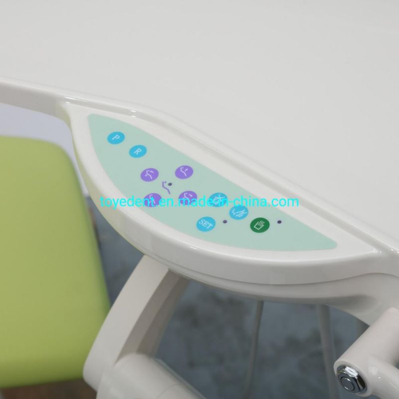 Hospital Adjustable Dental Chair with Sensor Lamp Best Quality