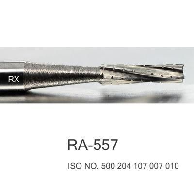 Best Quality Dental Tungsten Carbide Burs Cylinder Shape Drill RA-557