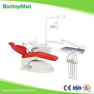 Hospital Clinic Medical Dental Unit Department Teeth Equipment LED Sensor Lamp Dental Chair with Touch Button Control System