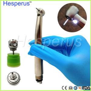 Dental High Speed Air Turbine LED Handpiece with E-Generator 4 Water Sprays Hesperus