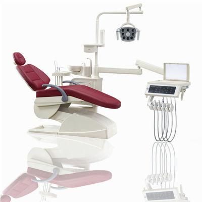 Dental Clinic Chair Luxury Dental Chair Unit Set with LED Light