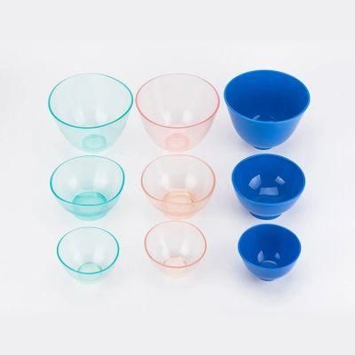 Factory Price Rainbowl Color Silicone Rubber Dental Mixing Bowl