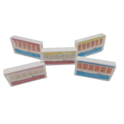 Dental Disposable Color Coded 02 04 06 Taper Gutta Percha Points with Scale in Dental Consumables