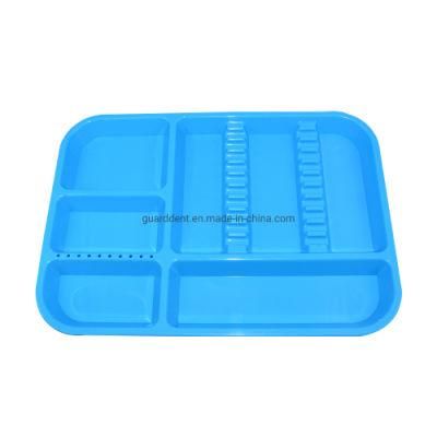 Autoclavable Dental Divided Instrument Plastic Tray