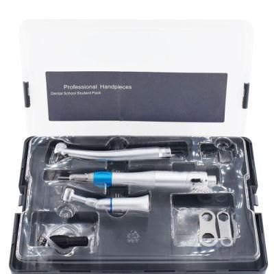 Dental High Speed External Water Spray Turbine and Low Speed Contra Angle Air Motor Handpiece
