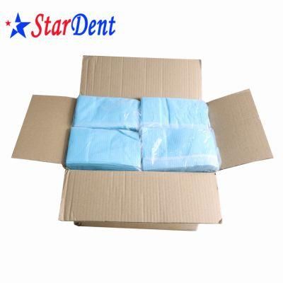 Dental Lab Colorful Non-Woven Fabric Bibs for Patients with Multi-Function Waterproof Bibs Barrier