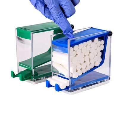 Medical Dental Cotton Plaster Styptic Cotton Roll Storage Box