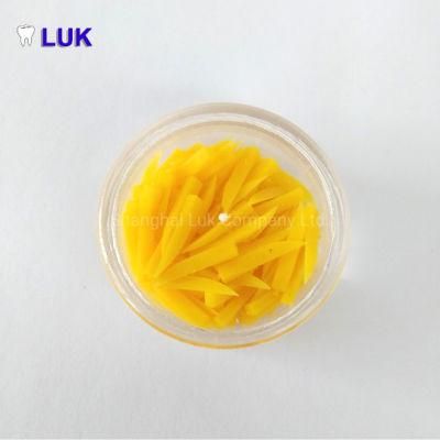 Disposable Dental Consumables Colorful Fixing Wooden Wedges