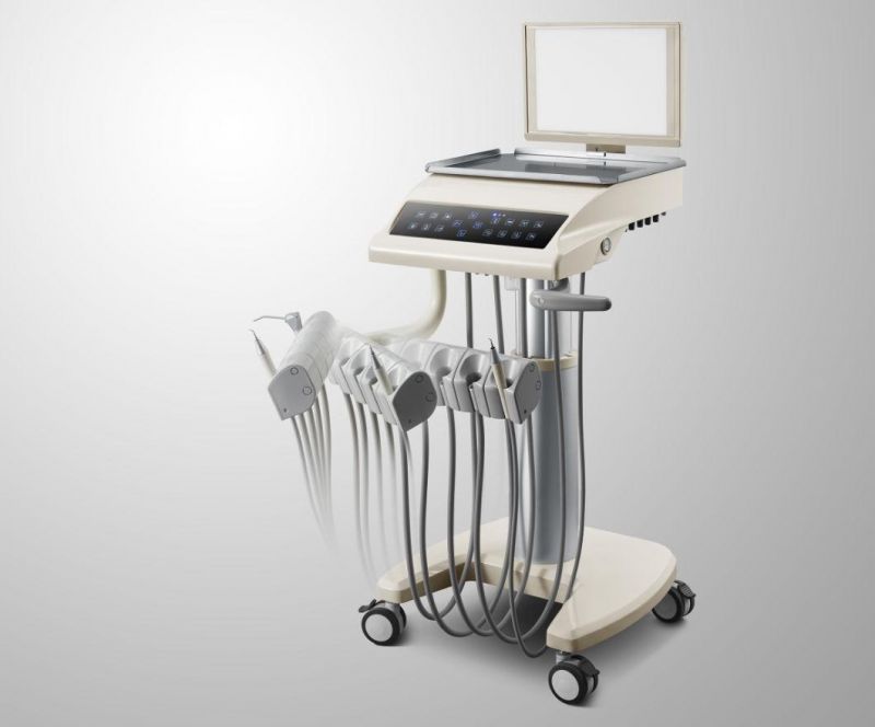 2020 New Look Dental Chair with Movable Tool Stray