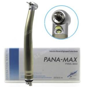 2/4 Holes Panamax LED High Speed Air Turbines Push Button Dental Handpiece