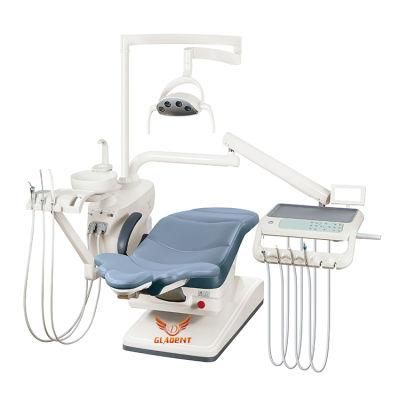 Hot Selling Dental Unit with Micro Fiber Leather Cushion