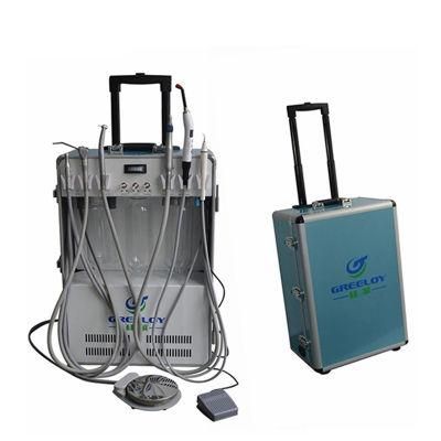 China Manufacturer Dental Unit for Clinic Hospital with 6 PCS Accessories Double Water System