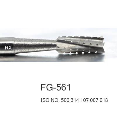 China Carbide Cutter Burs Dental Clinic Drill FG-561
