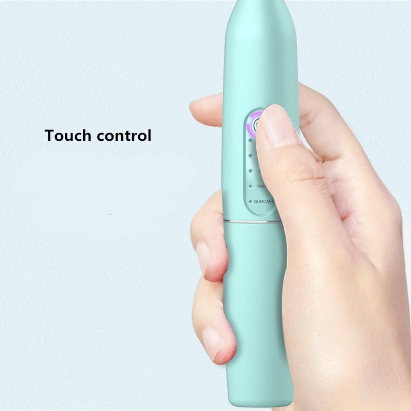 Electric Sonic Tooth Calculus Plaque Remover Tartar Ultrasonic Dental Scaler with Toothbrush