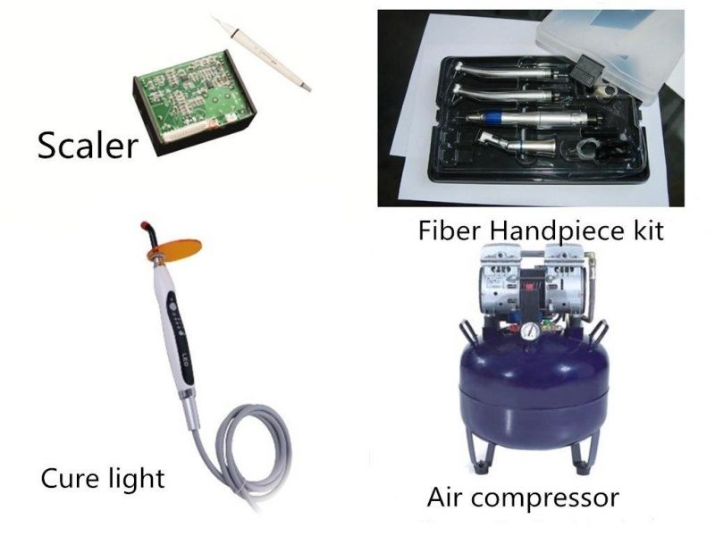 New Design with 9 Memory Programs Dental Chair Unit Intelligent Dental Chairs (KJ-915)