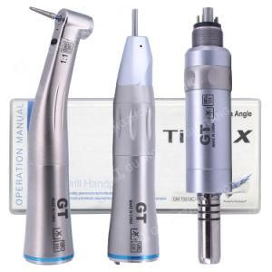 Inner Channel 1: 1 Fiber Optical Dental Straight Contra Angle Low Speed Handpiece Kit