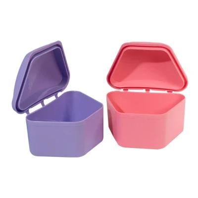 Trapezoidal Shape Denture Box/Box to Keep Denture