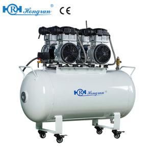 Hongrun Oilless Portable Copper Wire Motor Air Compressor for Chemistry