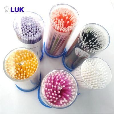 Good Quality Wholesale Disposable Dental Colorful Micro Brush Dental Applicator