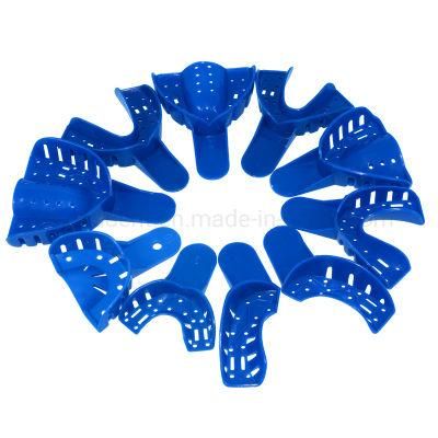 Disposable Orthodontic Impression Tray Adjustable Upper Middle Size Dental Impression Tray
