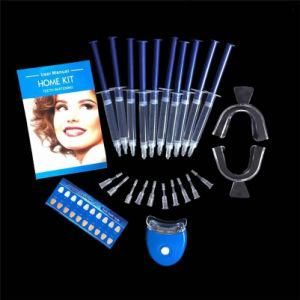 Home Teeth Whitening Kit Mini Blue LED Teeth Whitening Light 10PCS Teeth Whitening