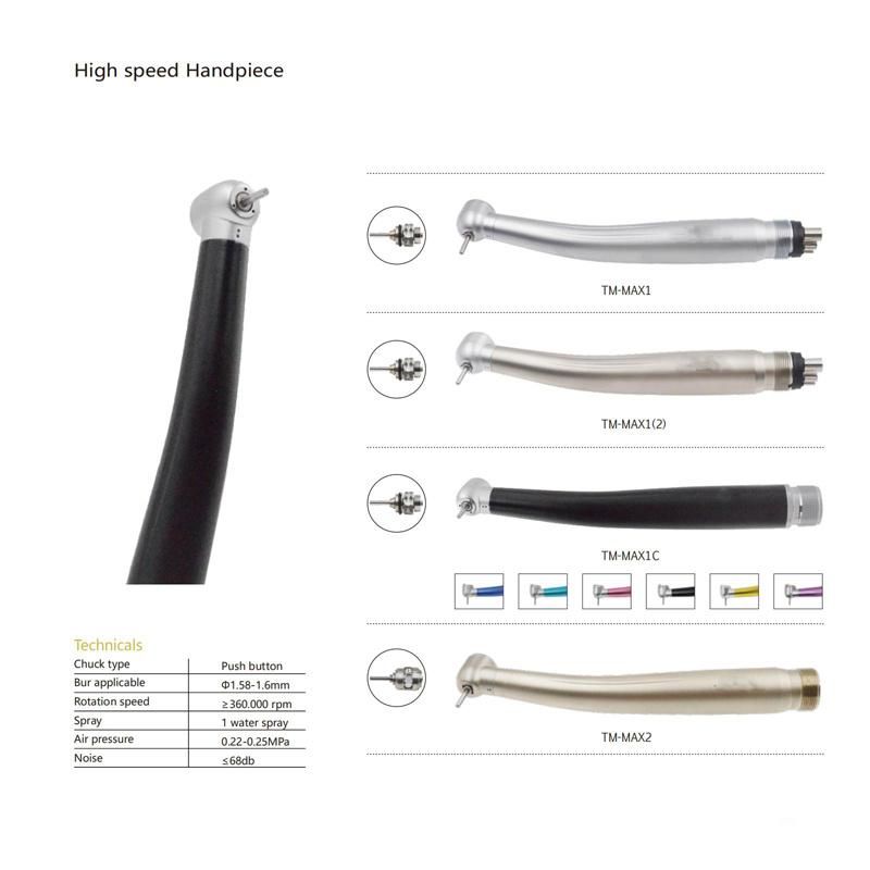 High-Quality High Speed Handpiece, Dental Handpieces