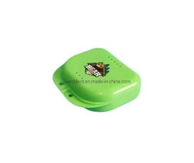 Customized Logo Plastc Dental Retainer Box/Tooth Storage Case