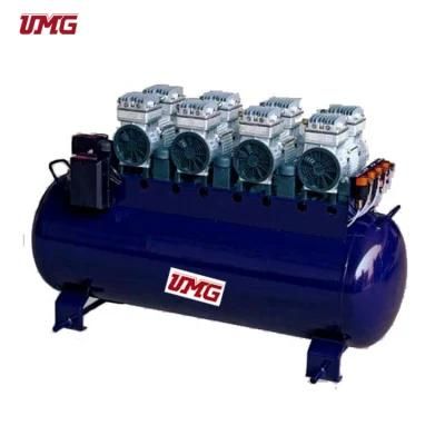 3360W 120L Oil Free Mute Piston Dental Air Compressor