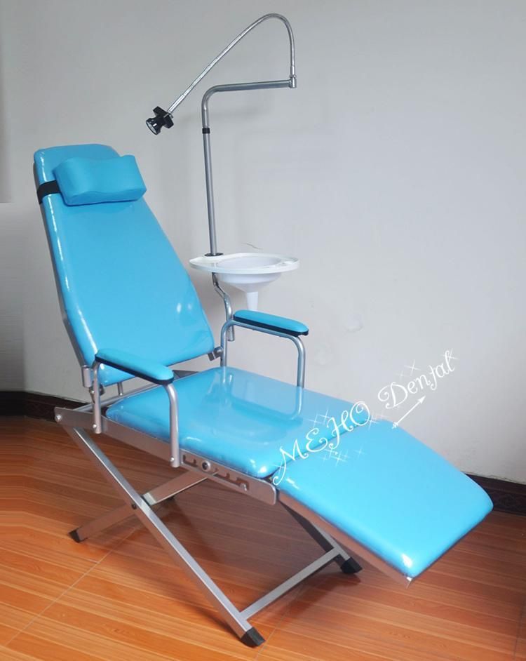 Portable Dental Chair Unit with LED Simple Type Patient Chair