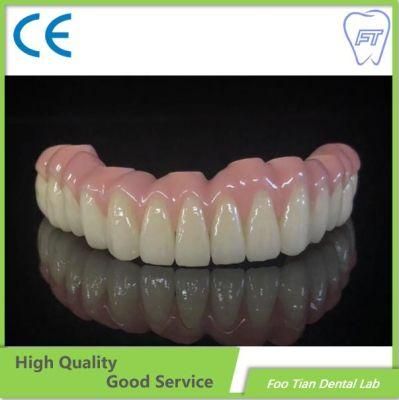Manufacture Denture Zirconia Crown with High Aesthetic and Natural Customized