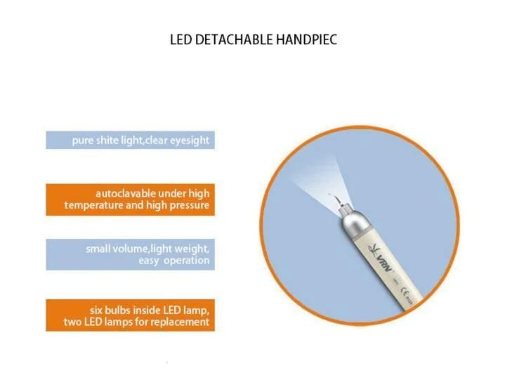 Dental Wireless Ultrasonic Scaler+ LED Detachable Handpiece Water Supply
