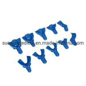 Disposable Blue Plastic Dental Impression Trays