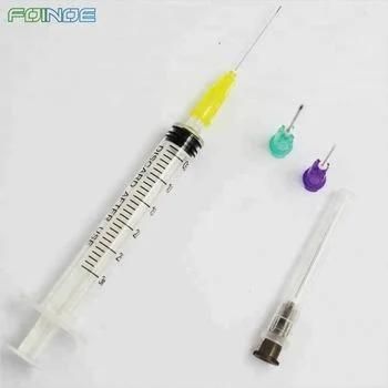 1ml Luer Lock Syringe Plastic with Disposable Needle