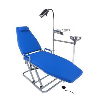 Cheap Folding Portable Dental Chair with Operation Light