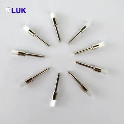 High Quality Disposable White Nylon Latch Style Flat Dental Prophy Brush
