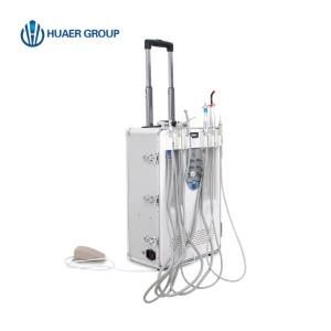 High Volume Suction Portable Dental Units with Curing Light and Scaler