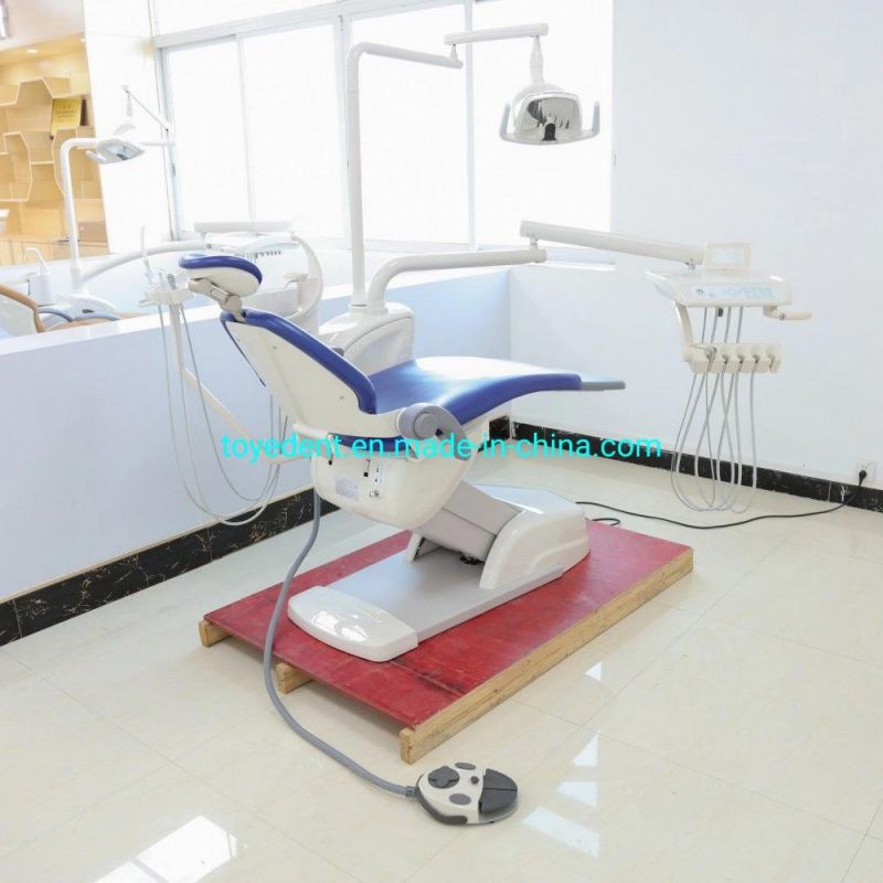 Electrical Dental Chair Equipment Integral Dental Unit with LED Lamp