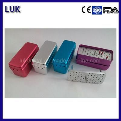 72 Holes Disinfection Box for Dental Files and Diamond Burs (Solid Core)