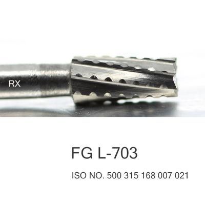 21mm Shank Carbide Tungsten Burs Dental Drill FG L-703