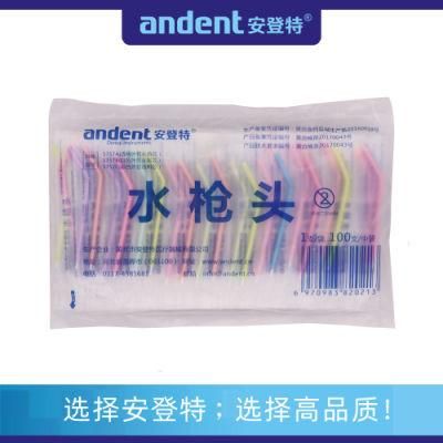 Dental Colorful PVC Plastic Dental Air Water Syringe Tips