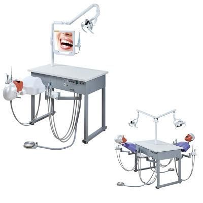 Dental Training Manual Control Simulator for One Student Practice