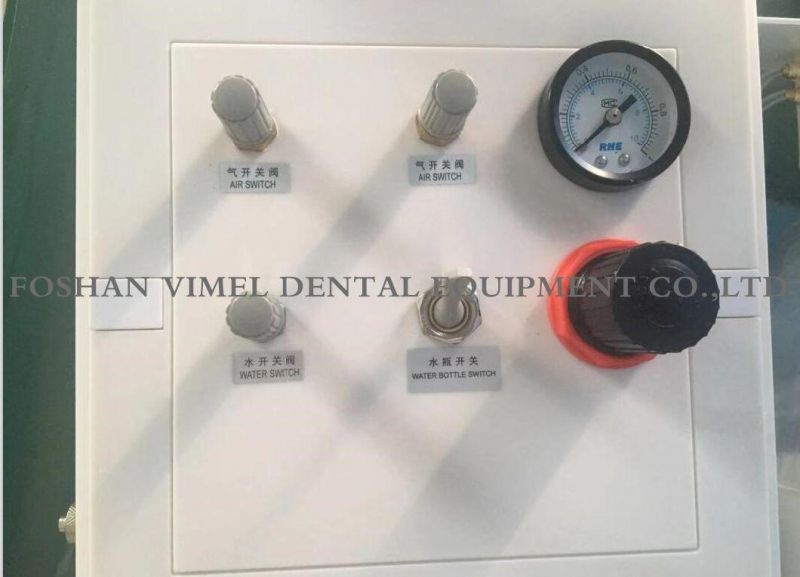 Dental Turbine Unit Wall-Mounted with Triple Syringe for Air Compressor