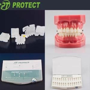 Dental Ceramic Brackets Orthodontic with 345hooks